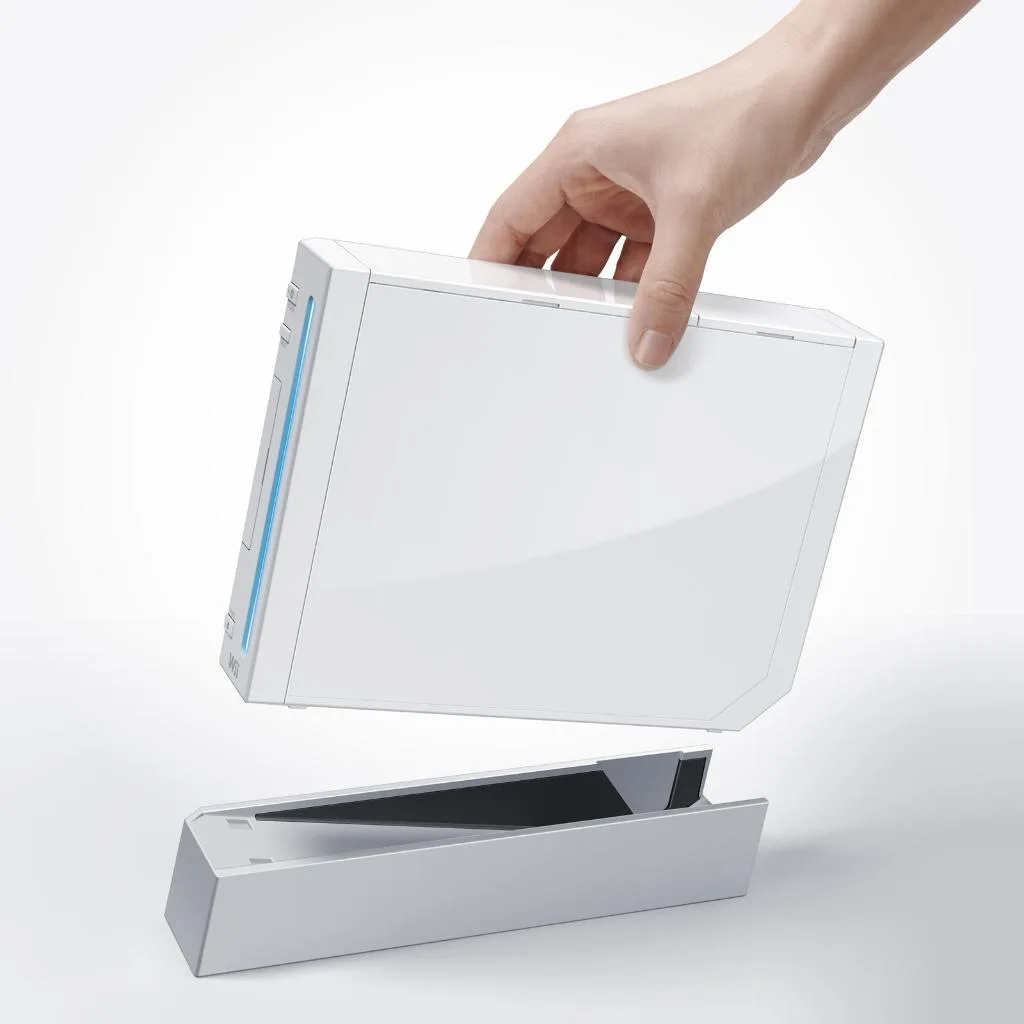 Original Nintendo wii stand protect your wii console or save space