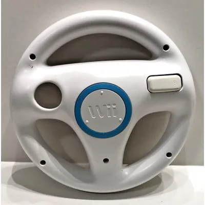 Genuine Wii Steering Wheel Nintendo Round Normal And Limited Joystick