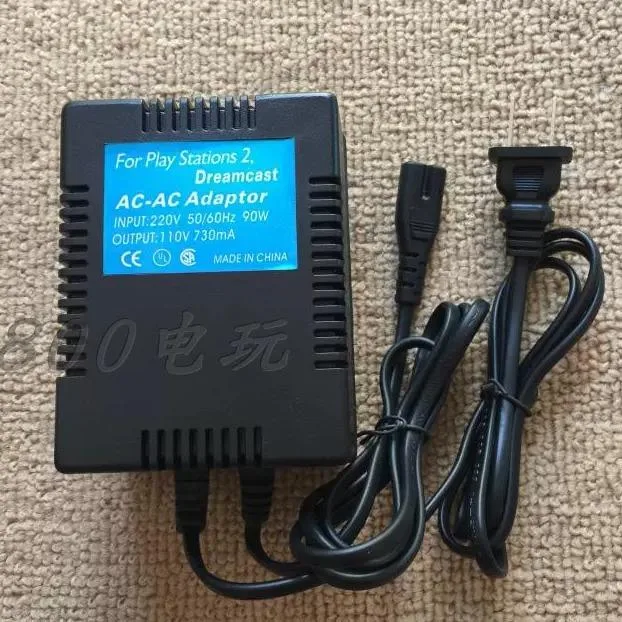 ps1 adapter sega dreamcast extension power stepdown 100v to 220v